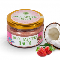 Кокосово-клубничная паста