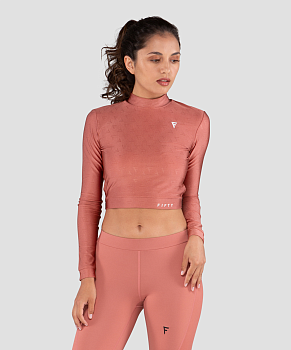 Женская футболка с длинным рукавом Majesty dark rose FA-WL-0201-DRS, темная роза