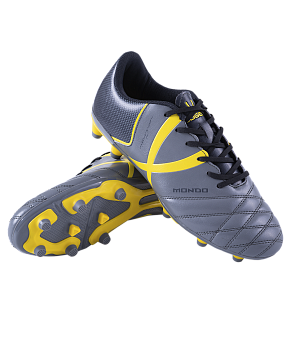 Бутсы футбольные Mondo JSH402-Y,  серый, р. 39-40